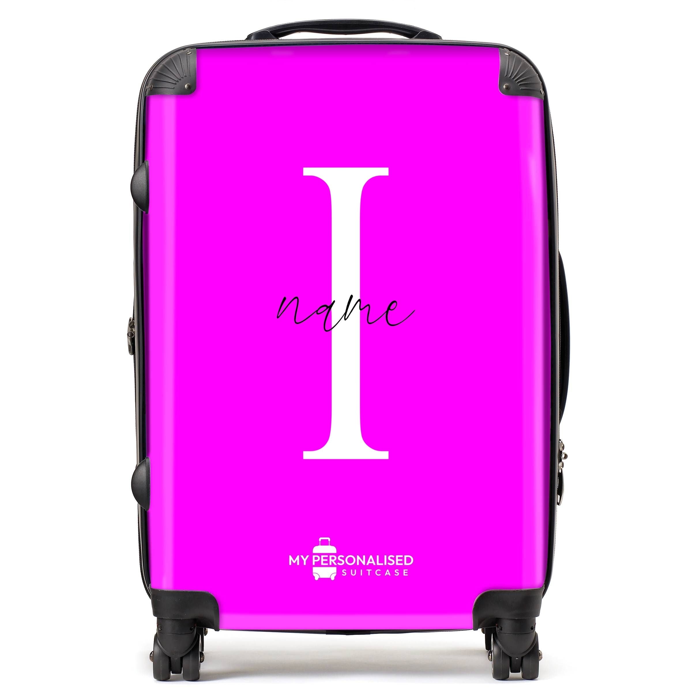 Personalised suitcase orders