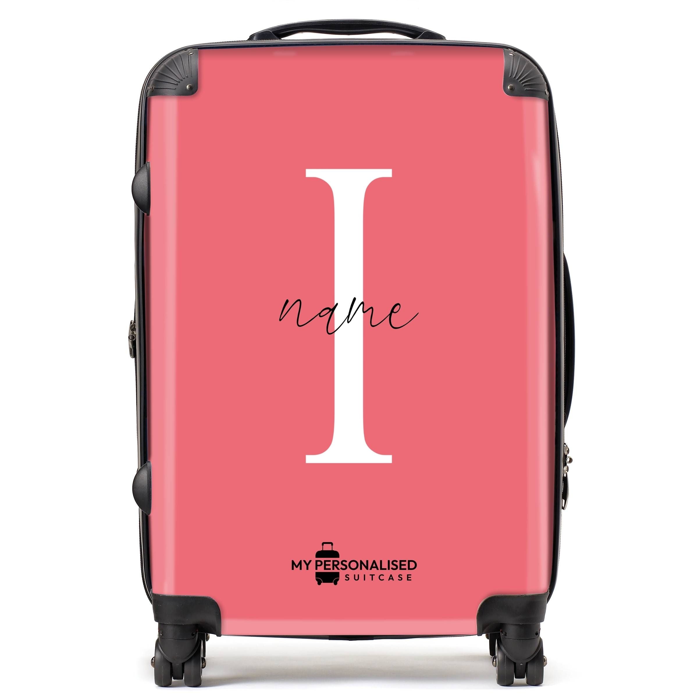 Pastel suitcases online