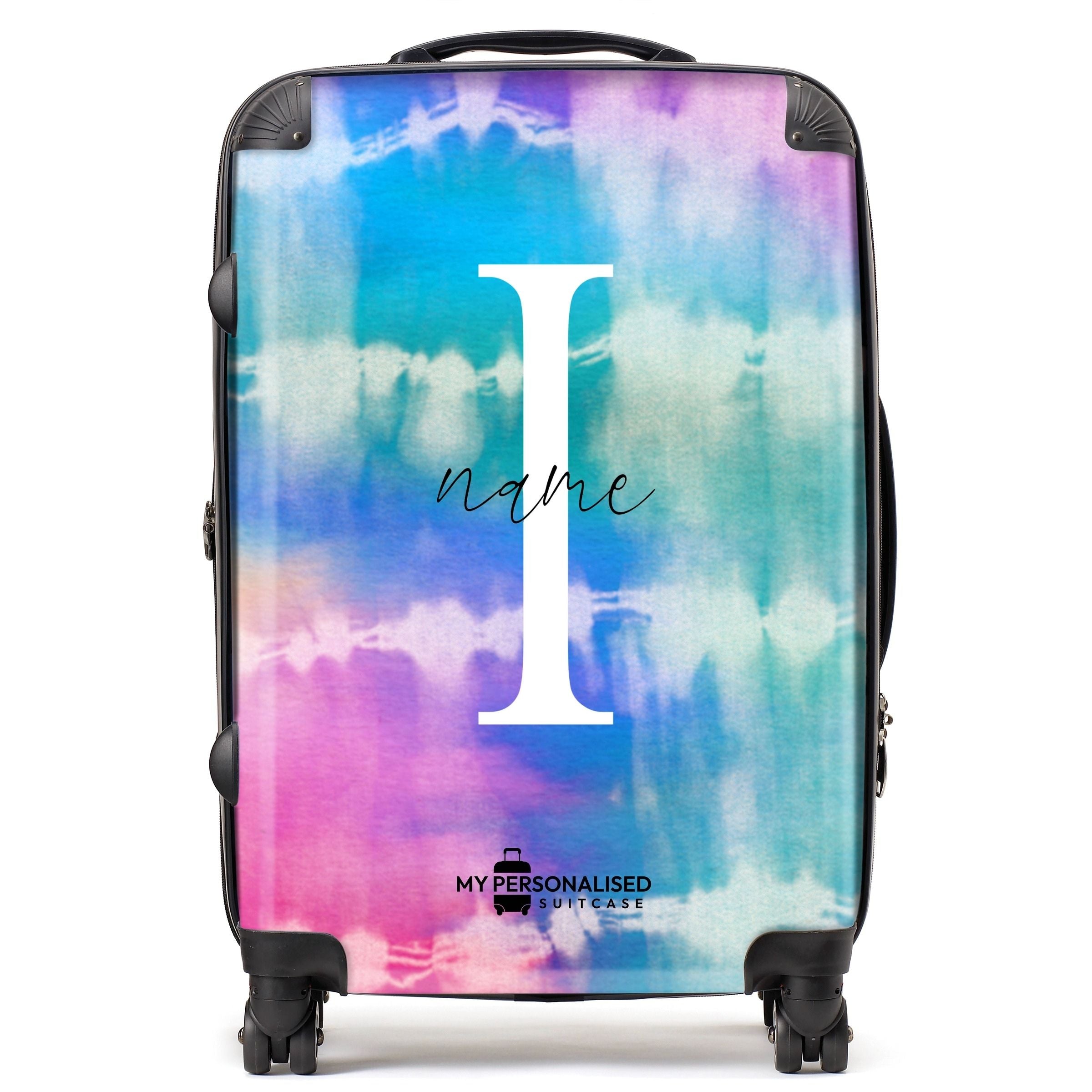 Personalised Tie Dye Suitcase 2 My Personalised Suitcase