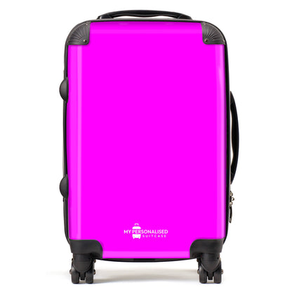 Personalised Baby Pink Suitcase