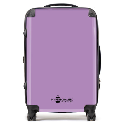 Personalised Baby Purple Suitcase