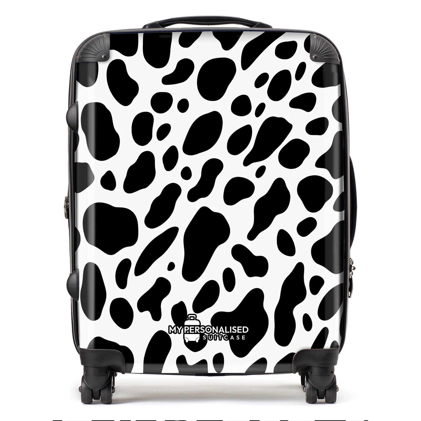 Personalised Cow Suitcase