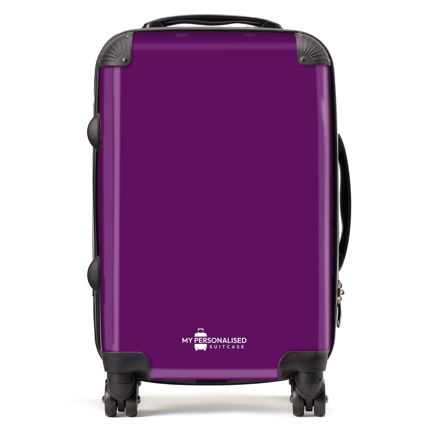 Personalised Dark Purple Suitcase