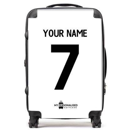 Personalised Suitcase Football Name and Number