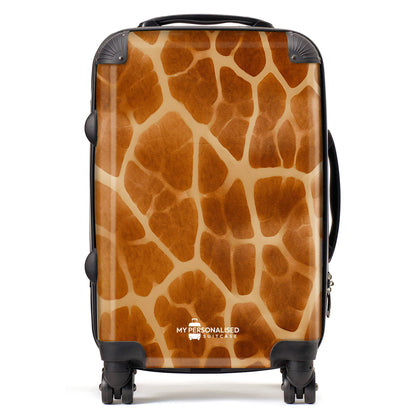 Personalised Giraffe Suitcase