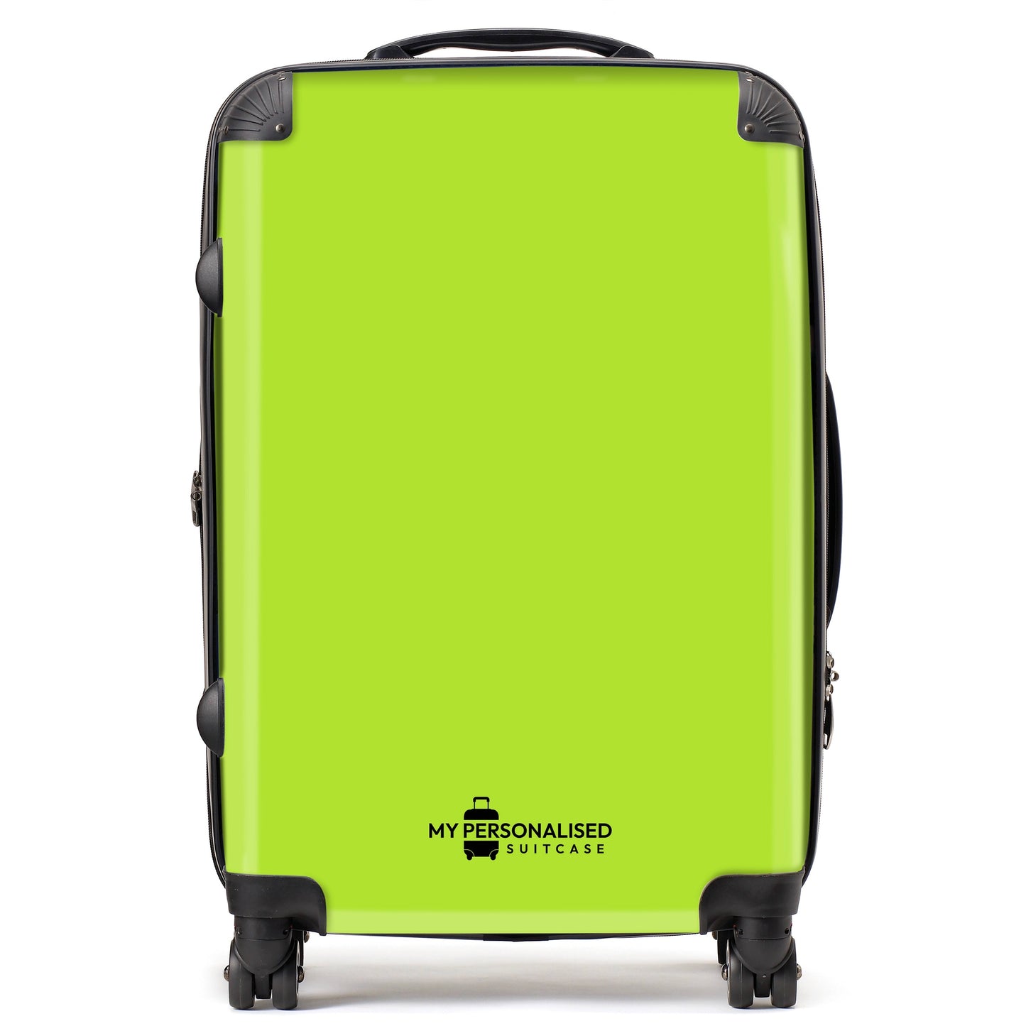 Personalised Lime Green Suitcase