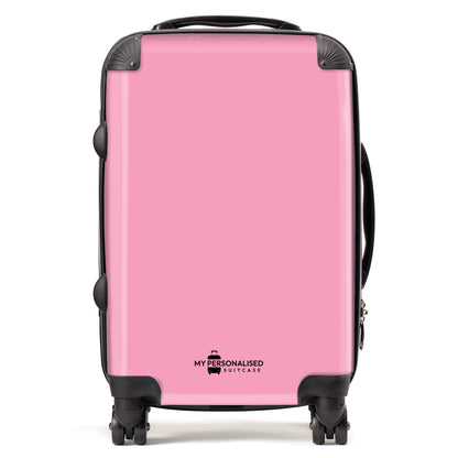 Personalised Nude Pink Suitcase