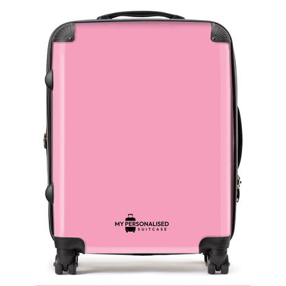 Personalised Nude Pink Suitcase