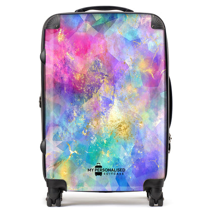 Personalised Opal Pattern Suitcase - 11