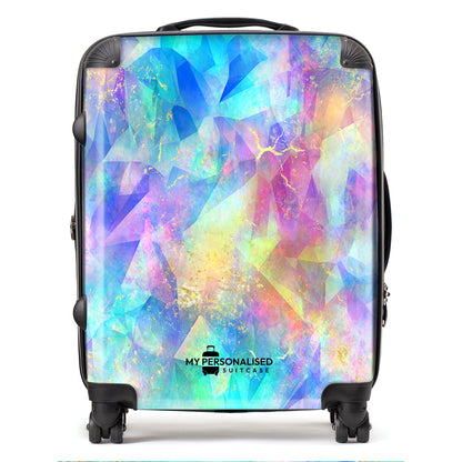 Personalised Opal Pattern Suitcase - 12