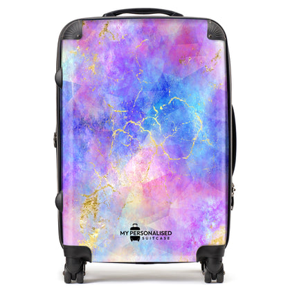 Personalised Opal Pattern Suitcase - 3