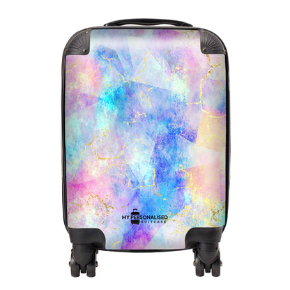 Personalised Opal Pattern Suitcase - 4