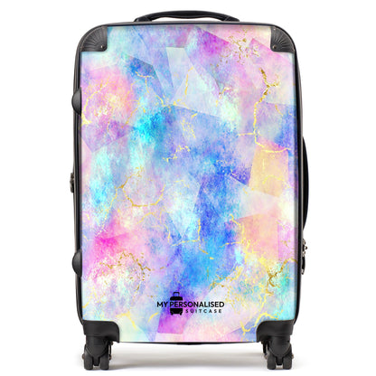 Personalised Opal Pattern Suitcase - 4