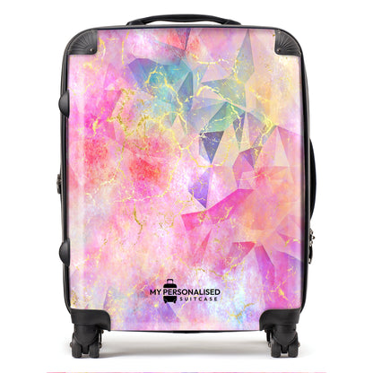 Personalised Opal Pattern Suitcase - 6