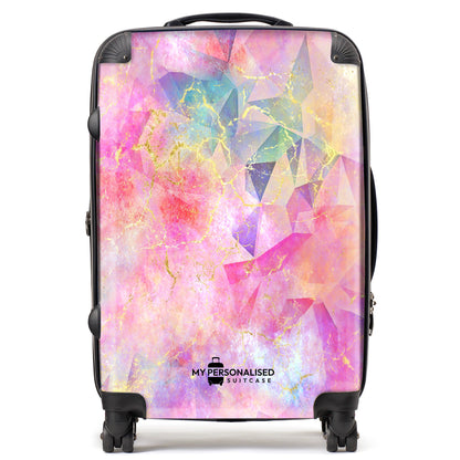 Personalised Opal Pattern Suitcase - 6