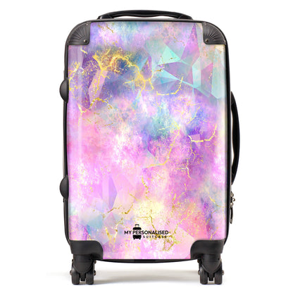 Personalised Opal Pattern Suitcase - 8