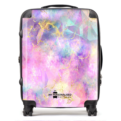 Personalised Opal Pattern Suitcase - 8