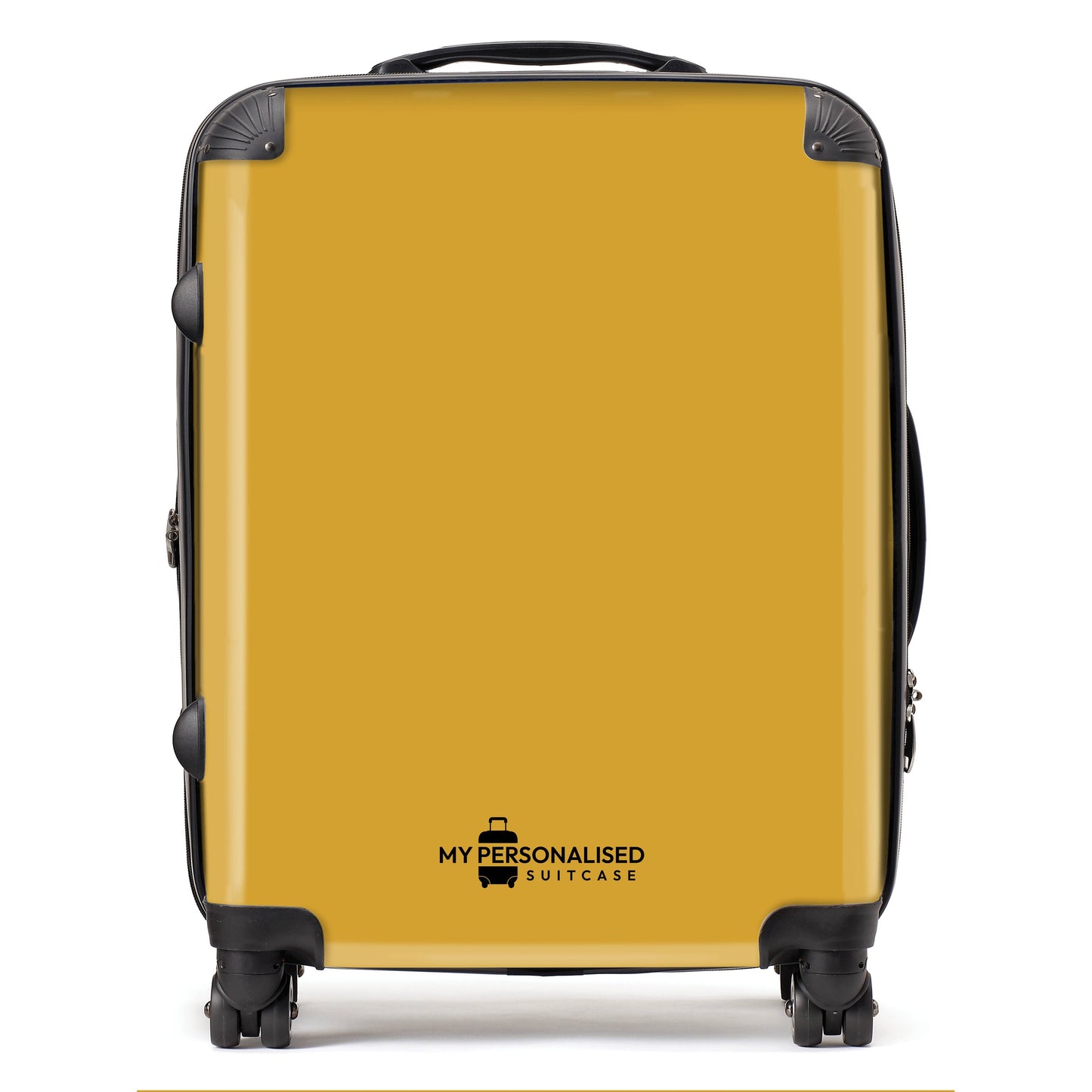 Personalised Orange Suitcase