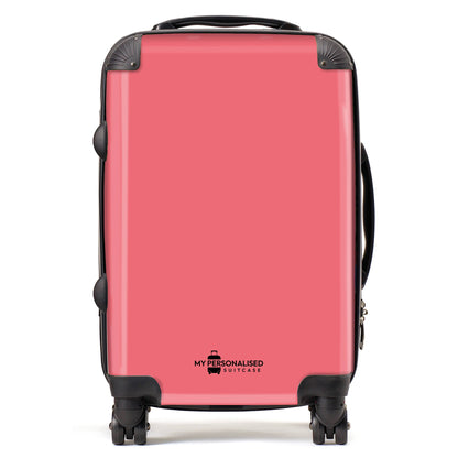 Personalised Pastel Pink Suitcase