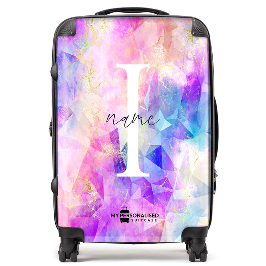 Personalised Opal Pattern Suitcase - 7