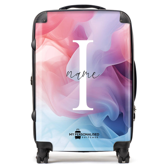 Personalised Smoke Pastel Suitcase - 1