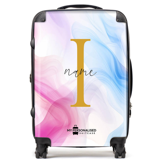 Personalised Smoke Pastel Suitcase - 2