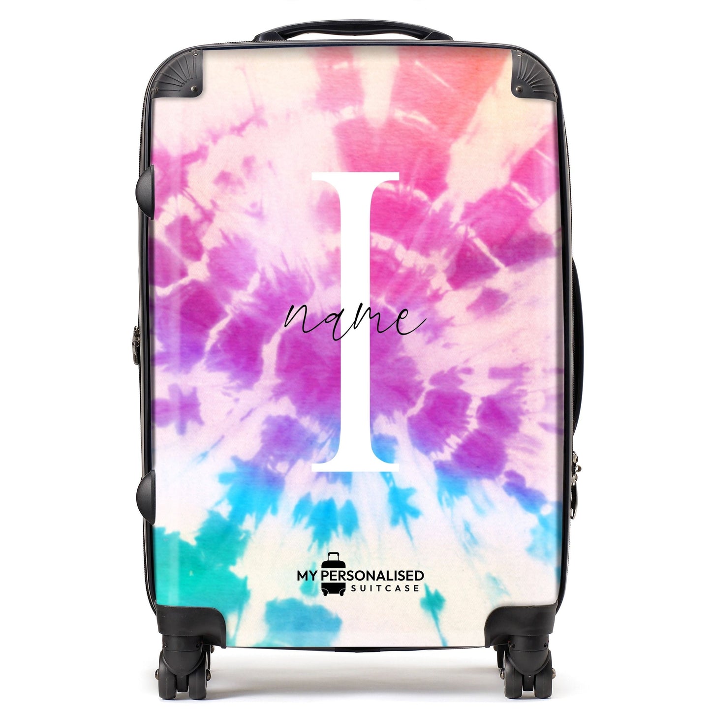 Personalised Tie Dye Suitcase - 1