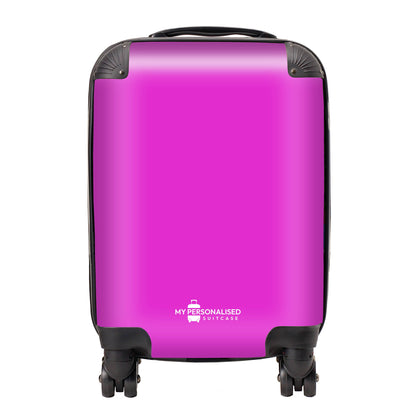 Personalised Pink Suitcase