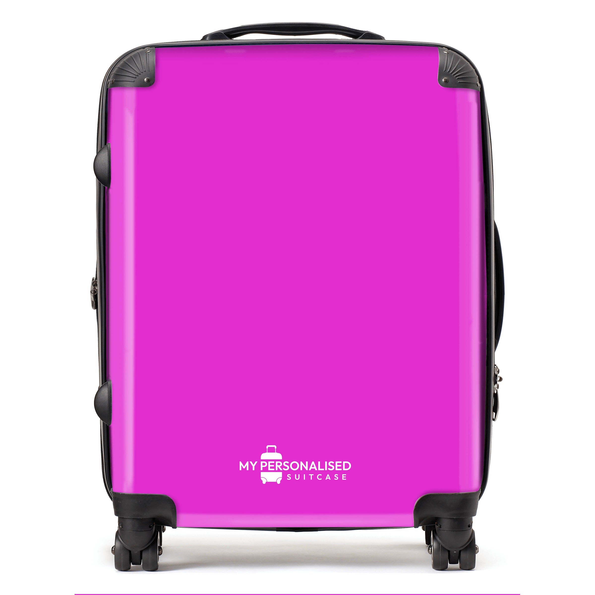 Pink personalised suitcase online