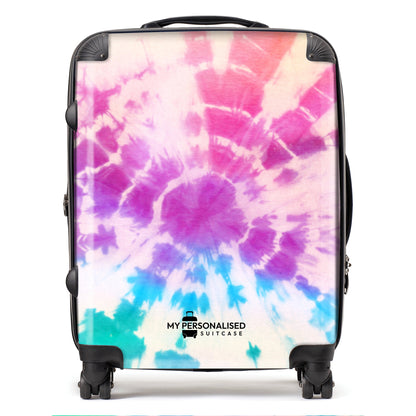 Personalised Tie Dye Suitcase - 1