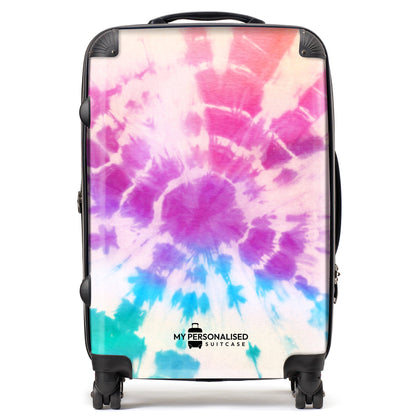 Personalised Tie Dye Suitcase - 1