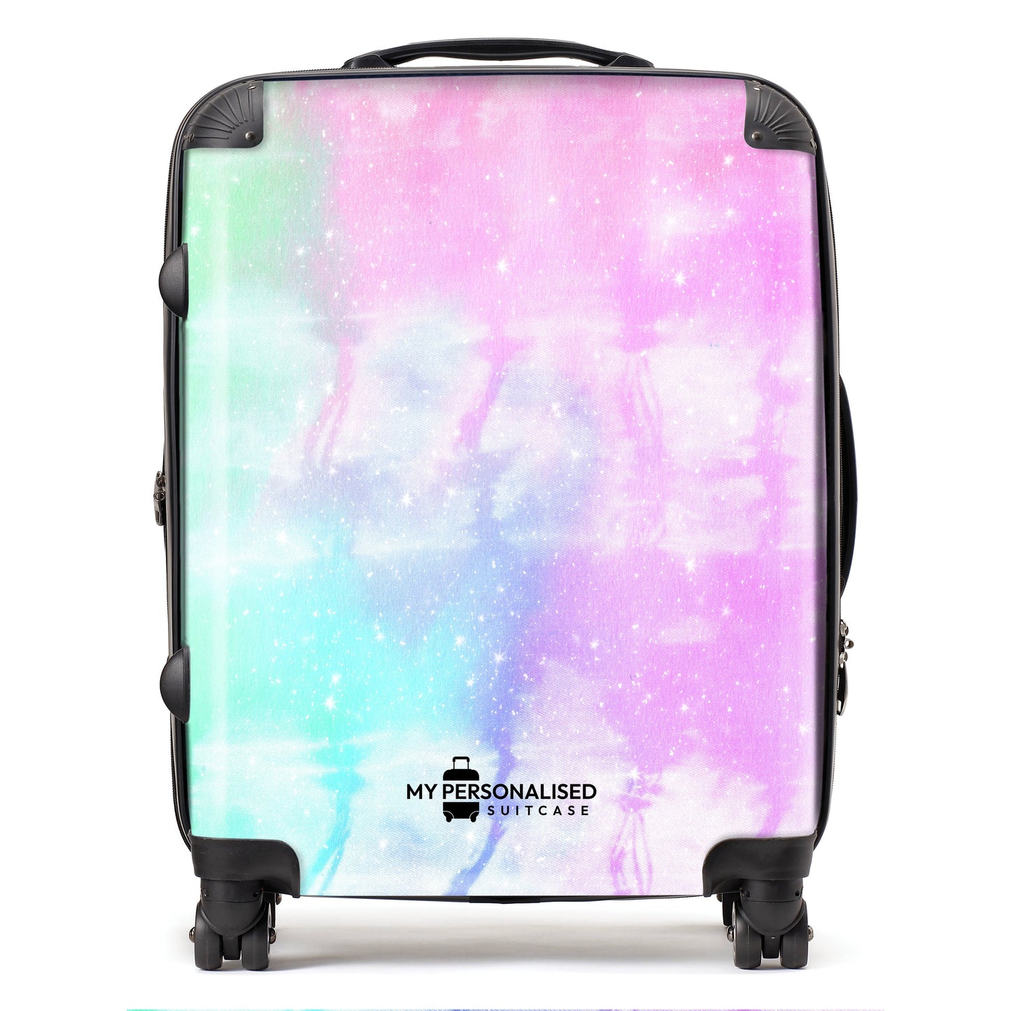 Personalised Pastel Tie Dye Suitcase - 1