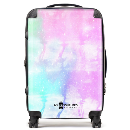 Personalised Pastel Tie Dye Suitcase - 1