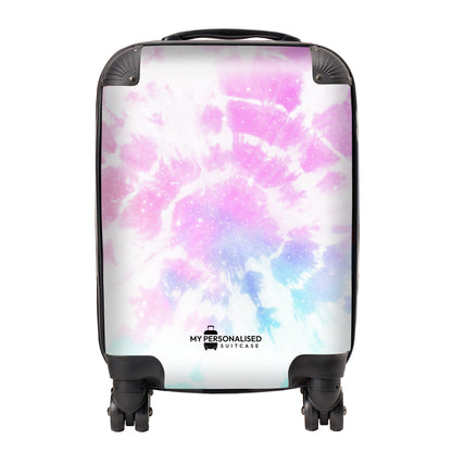 Personalised Pastel Tie Dye Suitcase - 4