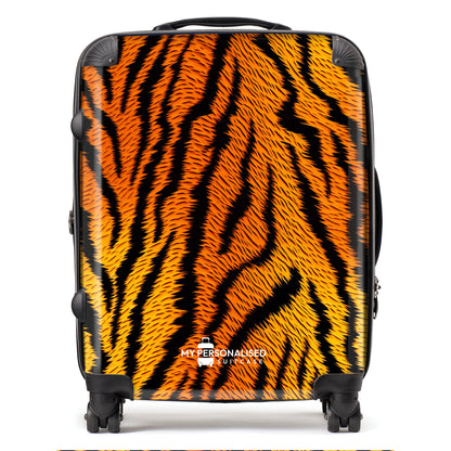 Personalised Tiger Suitcase