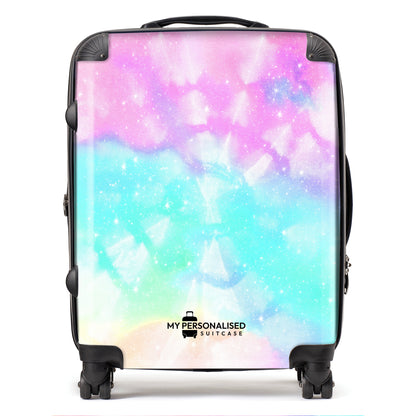 Personalised Pastel Tie Dye Suitcase - 2