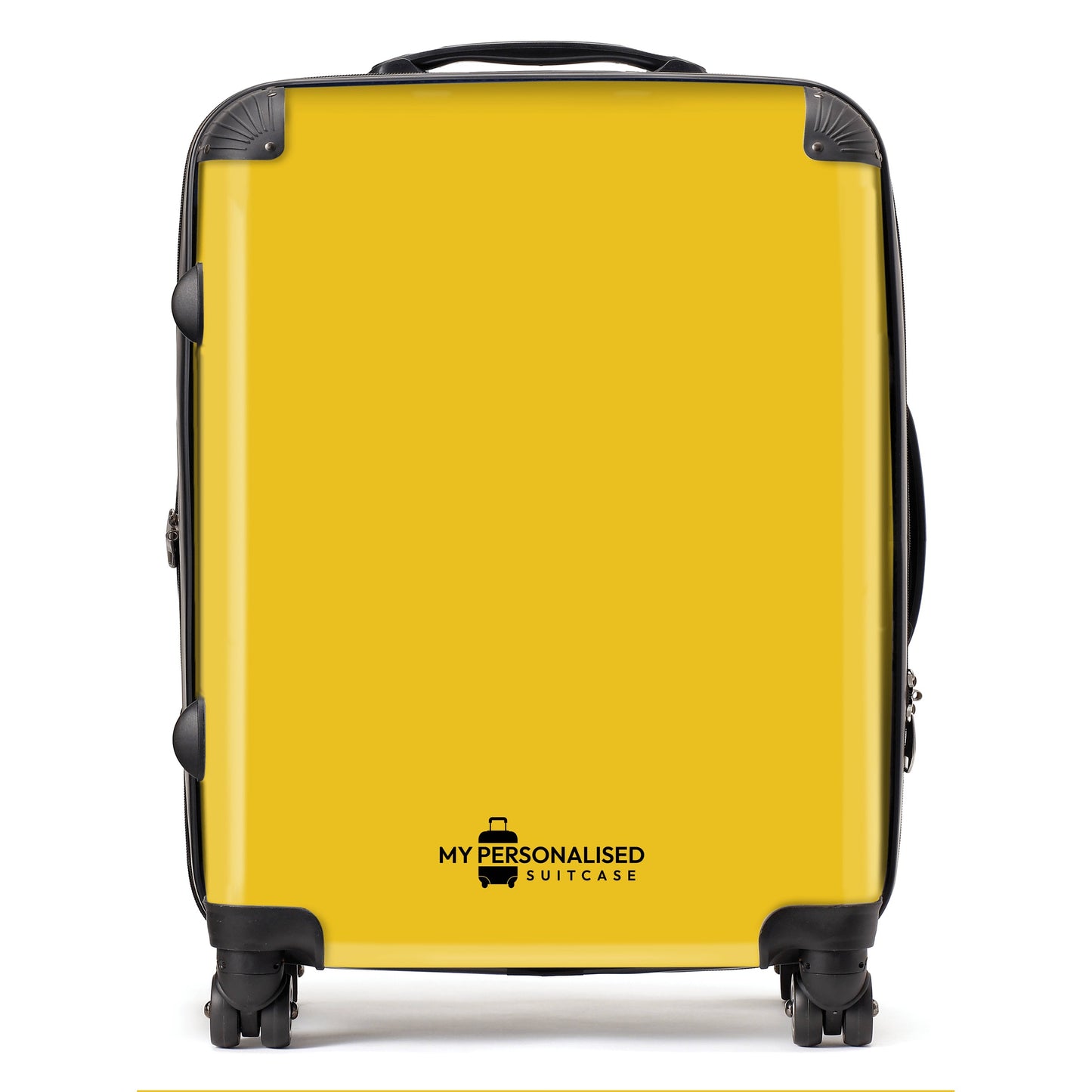 Personalised Yellow Suitcase